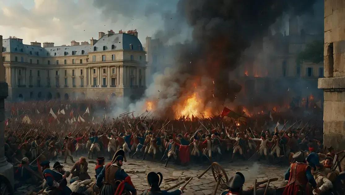 The fall of the Bastille
